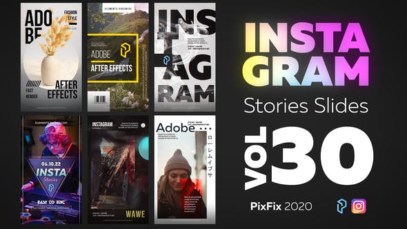 Instagram Stories Slides Vol. 30 - Videohive Download 30005561
