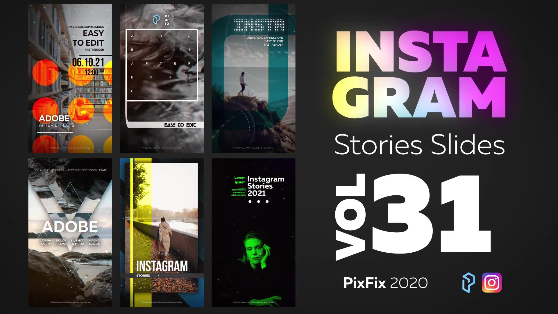 Instagram Stories Slides Vol. 31 Videohive 30048800 After Effects Image 3