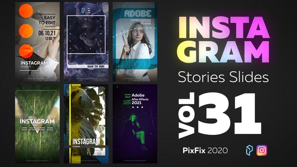 Instagram Stories Slides Vol. 31 - Download 30048800 Videohive