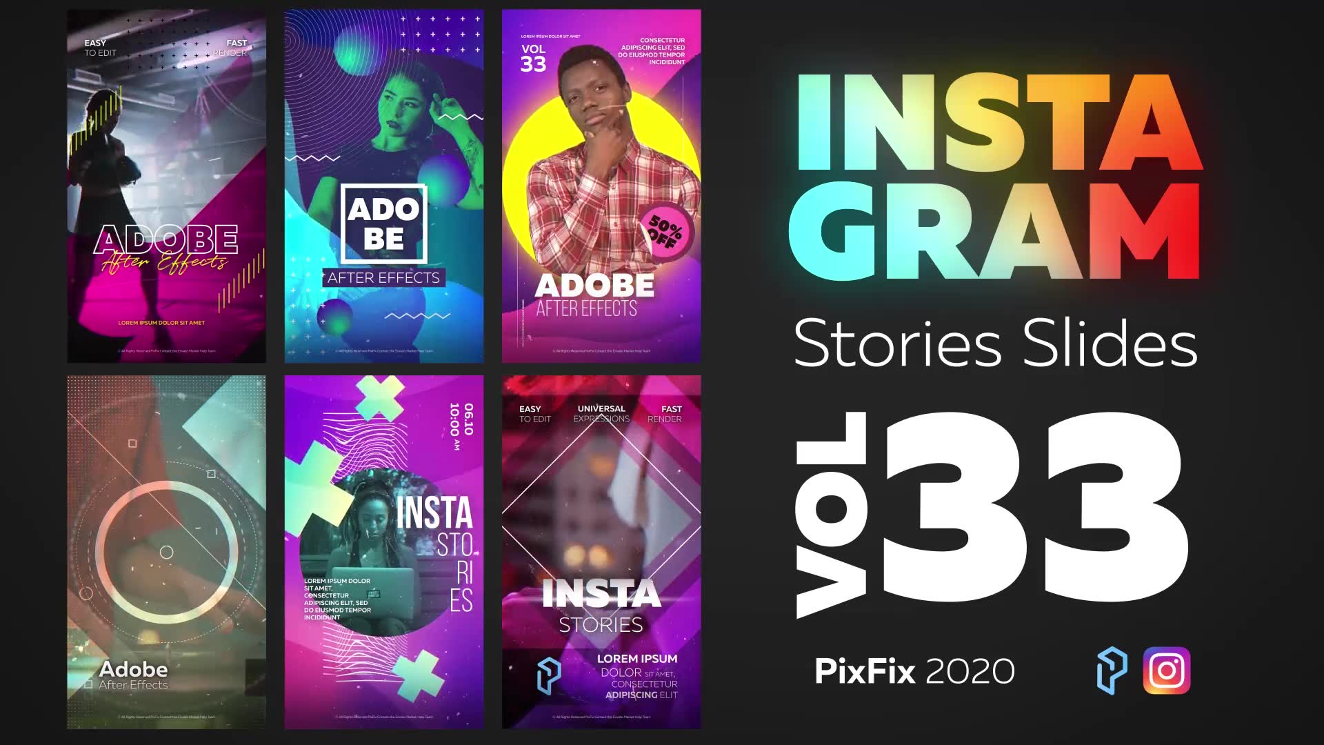 Instagram Stories Slides Vol. 33 Videohive 30513162 After Effects Image 3