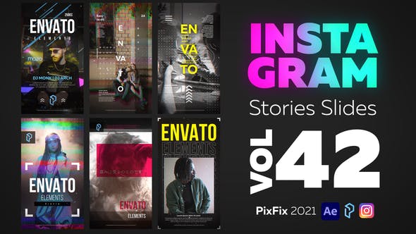 Instagram Stories Slides Vol. 42 - Videohive 34623655 Download