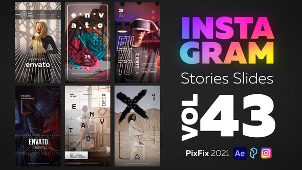 Instagram Stories Slides Vol. 43 - Videohive Download 34794051