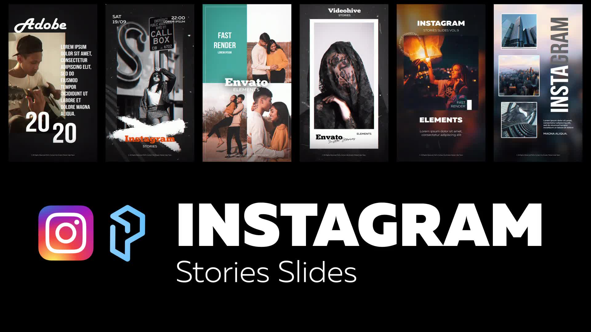 Instagram Stories Slides Vol. 9 Videohive 28326017 After Effects Image 2