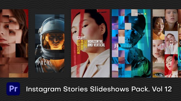 Instagram Stories Slideshows Pack. Vol12 | Premiere Pro - Download 43158382 Videohive