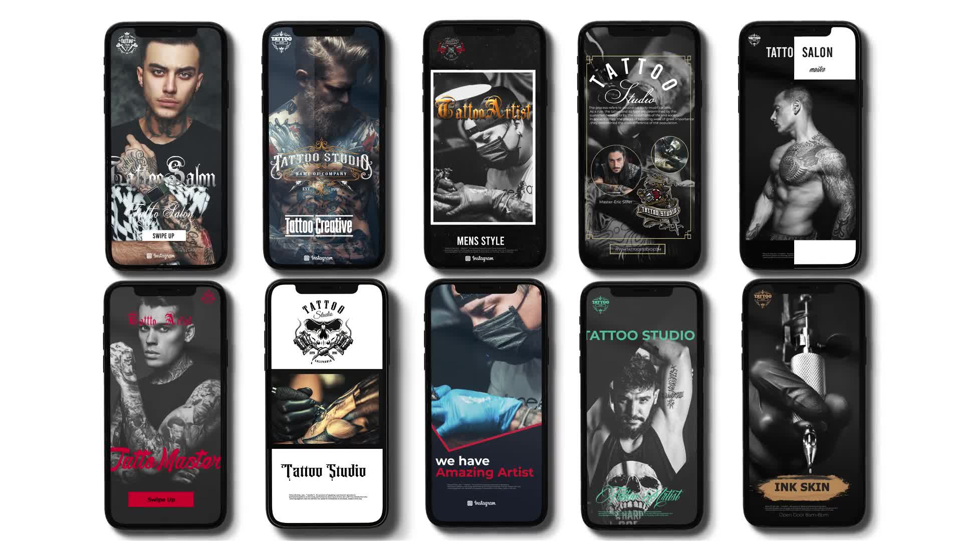 Instagram Stories Tattoo Videohive 29834201 After Effects Image 1