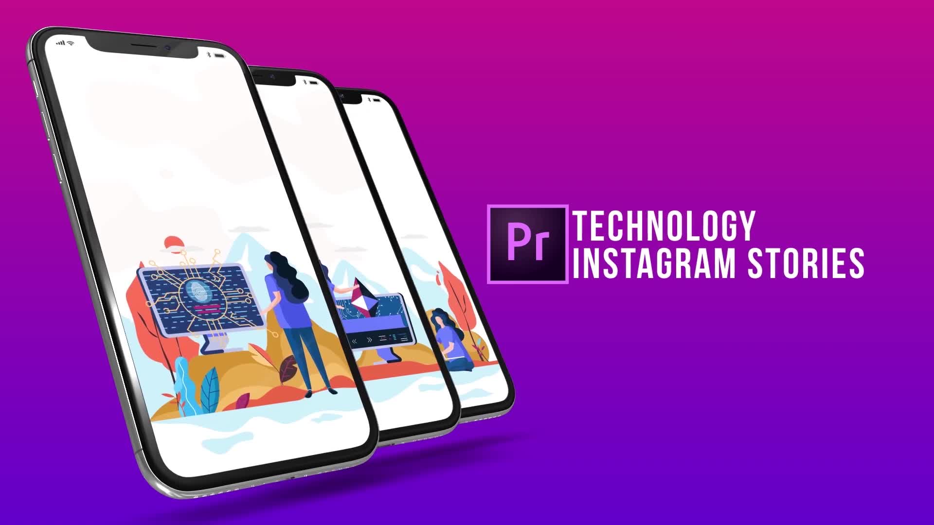 Instagram Stories Technology (MOGRT) Videohive 24119740 Premiere Pro Image 2