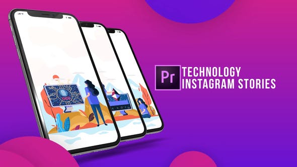 Instagram Stories Technology (MOGRT) - Videohive Download 24119740
