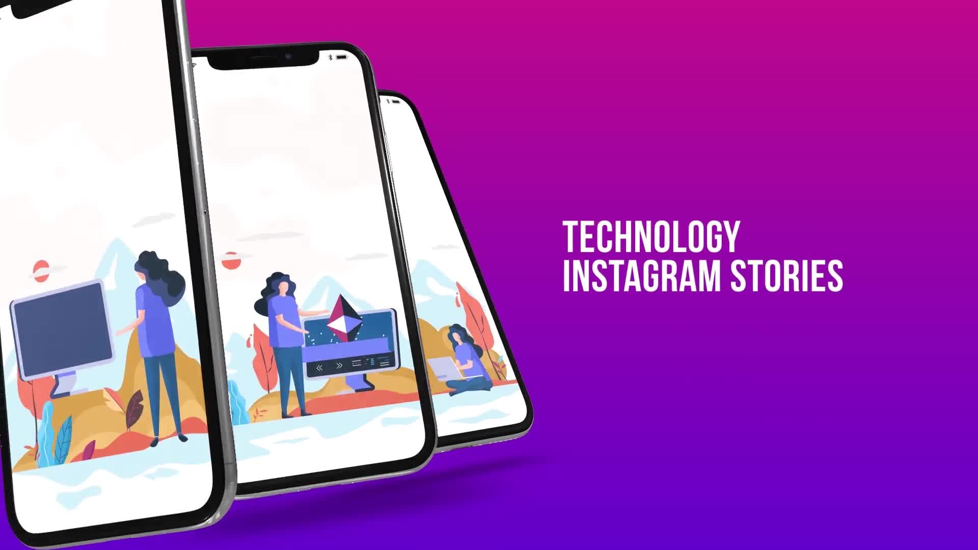 Instagram Stories Technology Videohive 24054294 After Effects Image 1