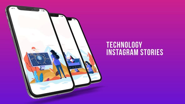 Instagram Stories Technology - Videohive Download 24054294