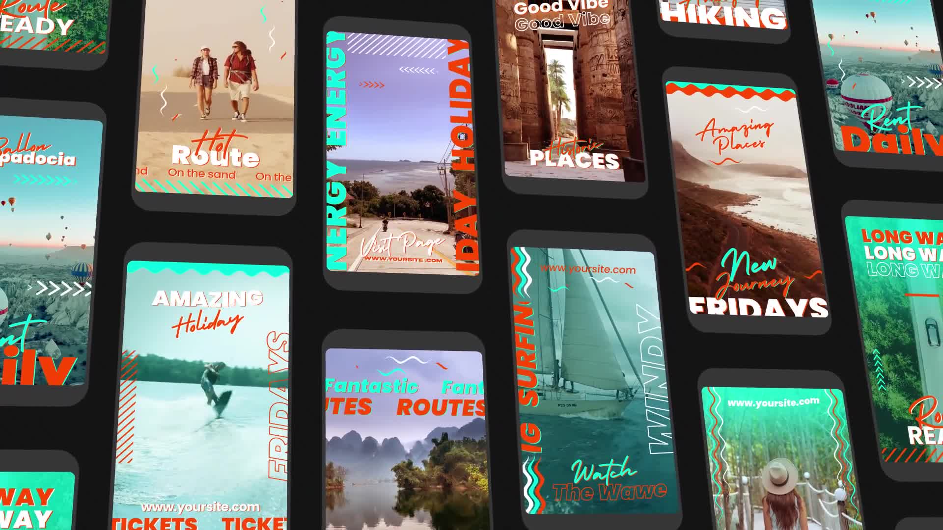 Instagram Stories Travel Videohive 39086559 After Effects Image 1