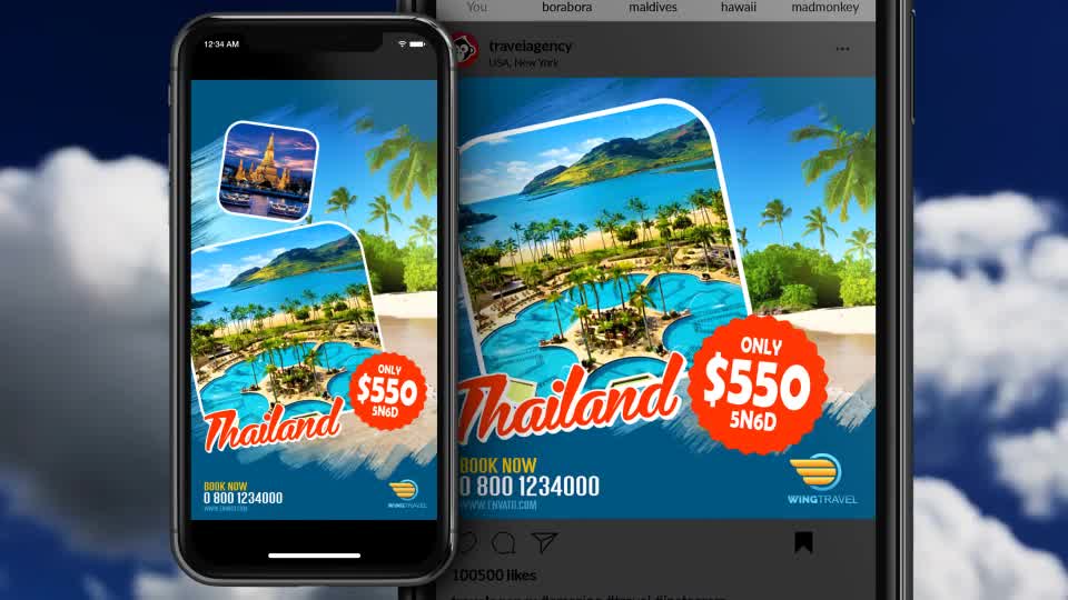 Instagram Stories Travel Agency 3 Videohive 22392273 After Effects Image 11