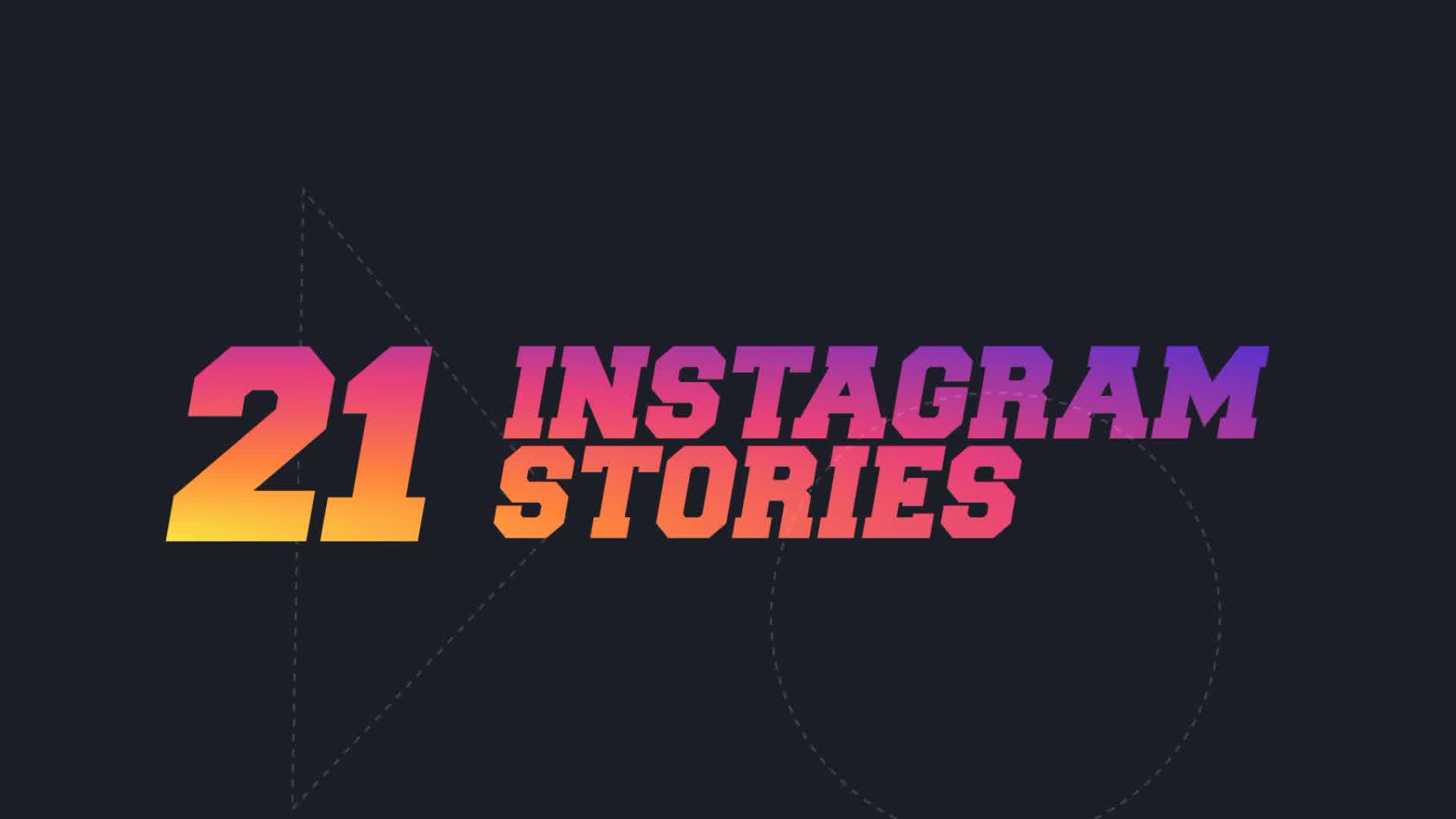 Instagram Stories V1 21 in 1 Videohive 23115745 After Effects Image 12
