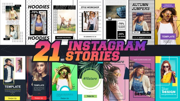 Instagram Stories V1 21 in 1 - Download Videohive 23115745