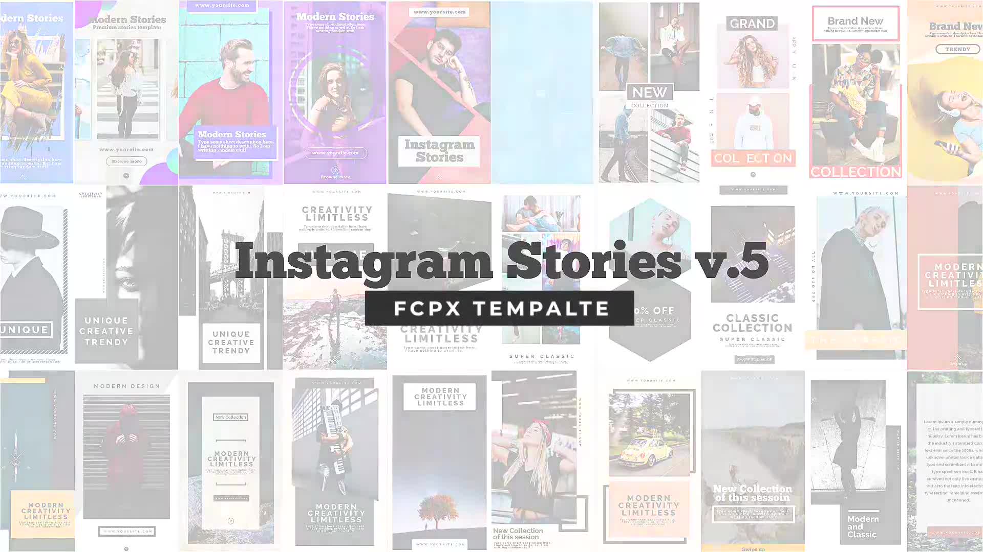 Instagram Stories V.5 Videohive 24155116 Apple Motion Image 1
