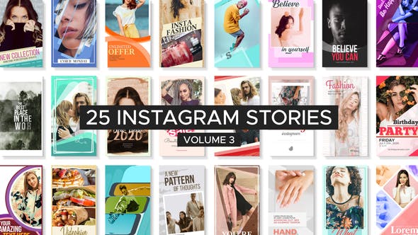 Instagram Stories Vol. 3 - Download 26541116 Videohive