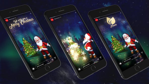 Instagram Story from Santa 5 - Download 41347760 Videohive