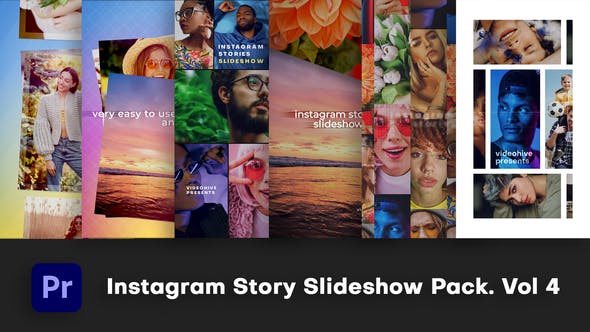 Instagram Story Slideshow Pack. Vol4 | Premiere Pro - Videohive Download 36315476