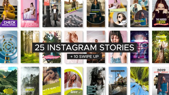 Instagram Story Templates - 23642838 Download Videohive
