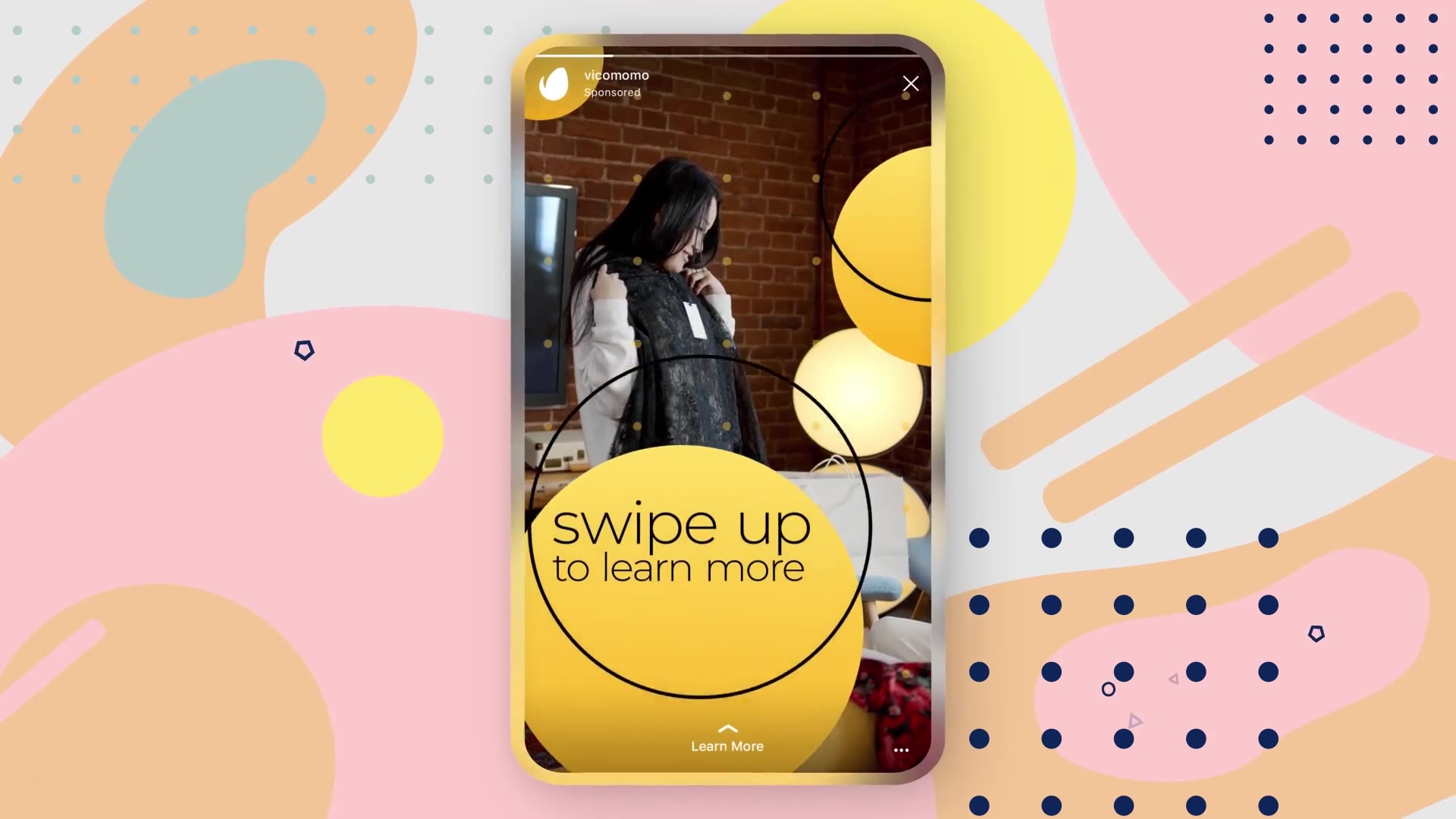 Instagram Swipe Up Stories Videohive 28774368 After Effects Image 4