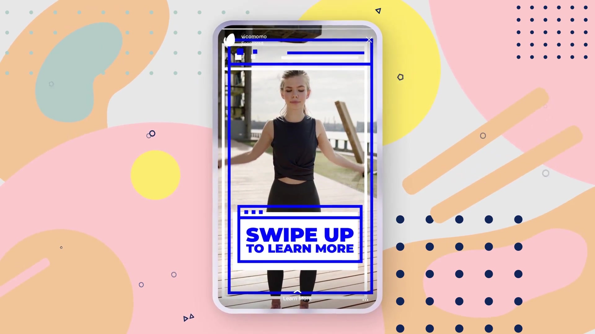 Instagram Swipe Up Stories Videohive 28774368 After Effects Image 5