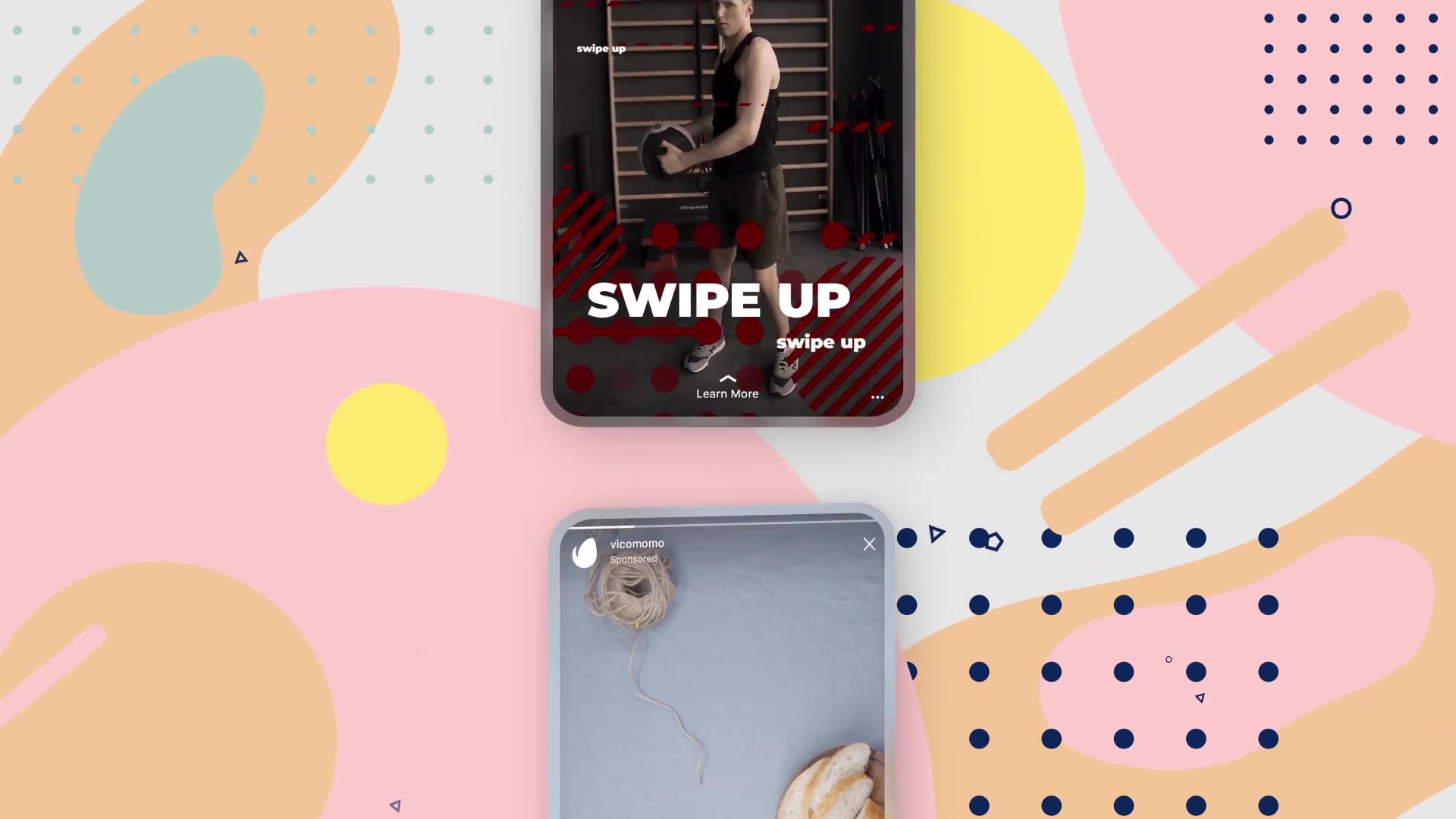 Instagram Swipe Up Stories Videohive 28774368 After Effects Image 7