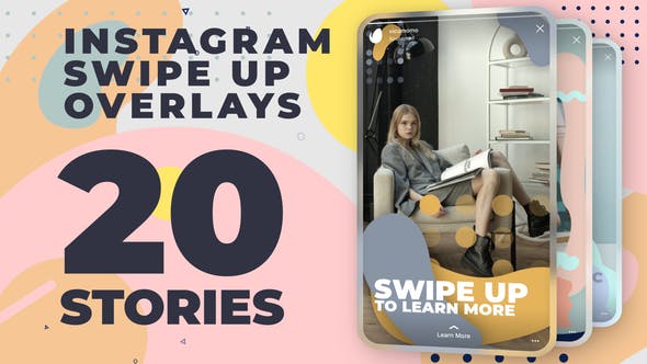 Instagram Swipe Up Stories - 28774368 Download Videohive