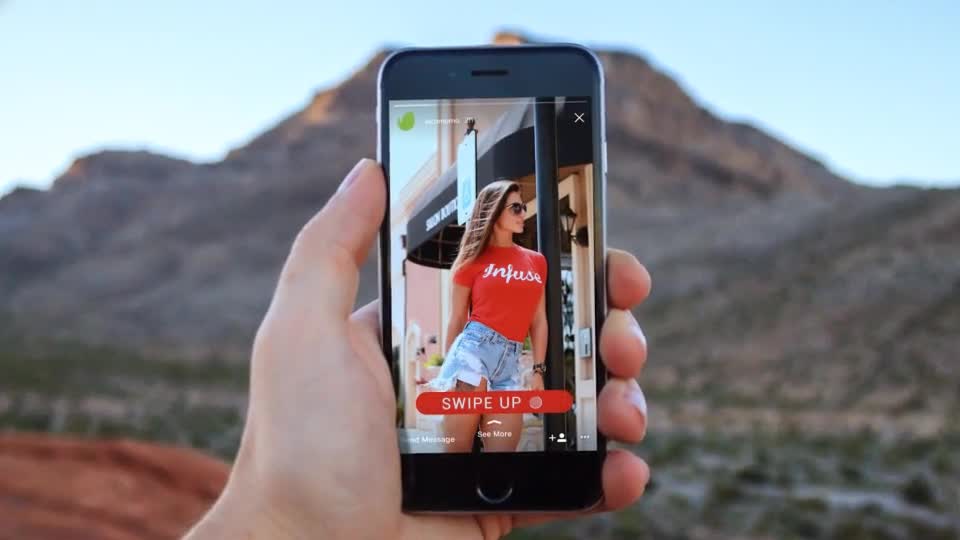 Instagram Swipe Up Stories | MOGRT Videohive 22145964 Premiere Pro Image 1