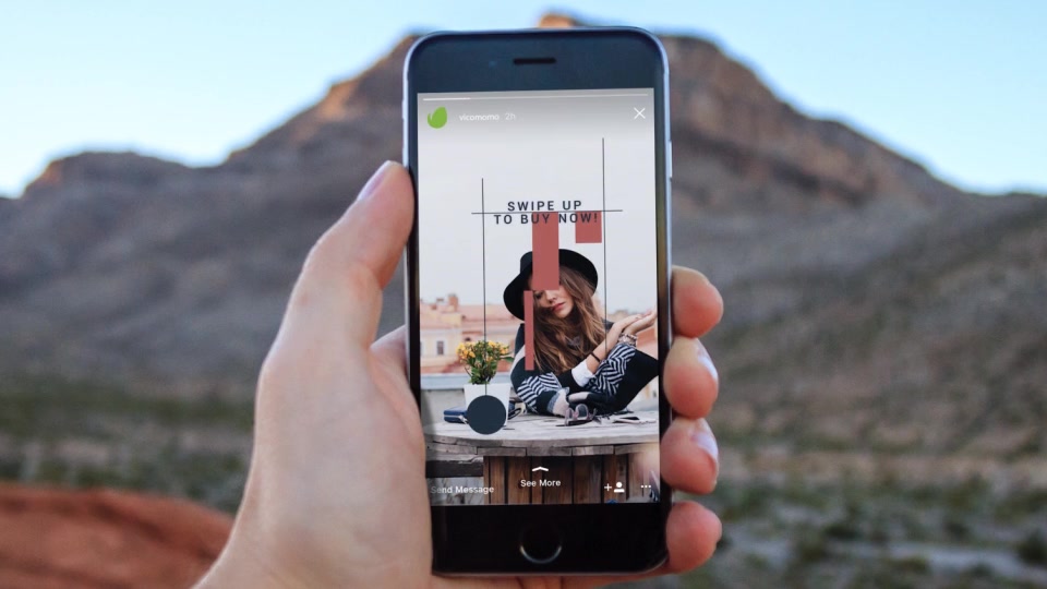 Instagram Swipe Up Stories Videohive 21669533 After Effects Image 6