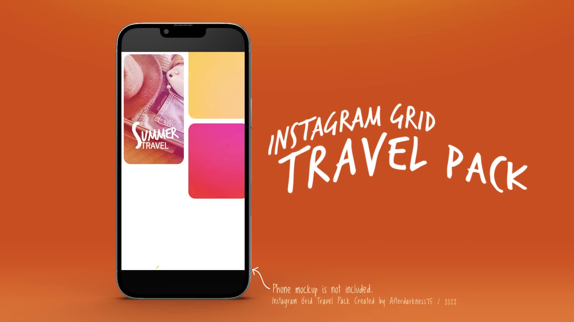 Instagram Travel Grid Pack Videohive 37262414 After Effects Image 1