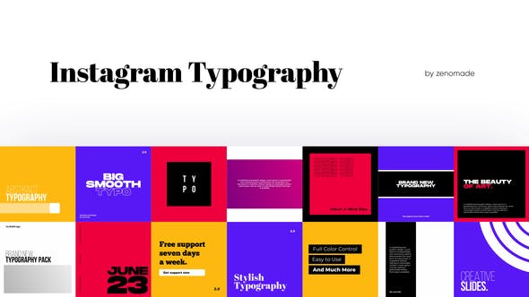 Instagram Typography for Davinci Resolve - 32318559 Download Videohive