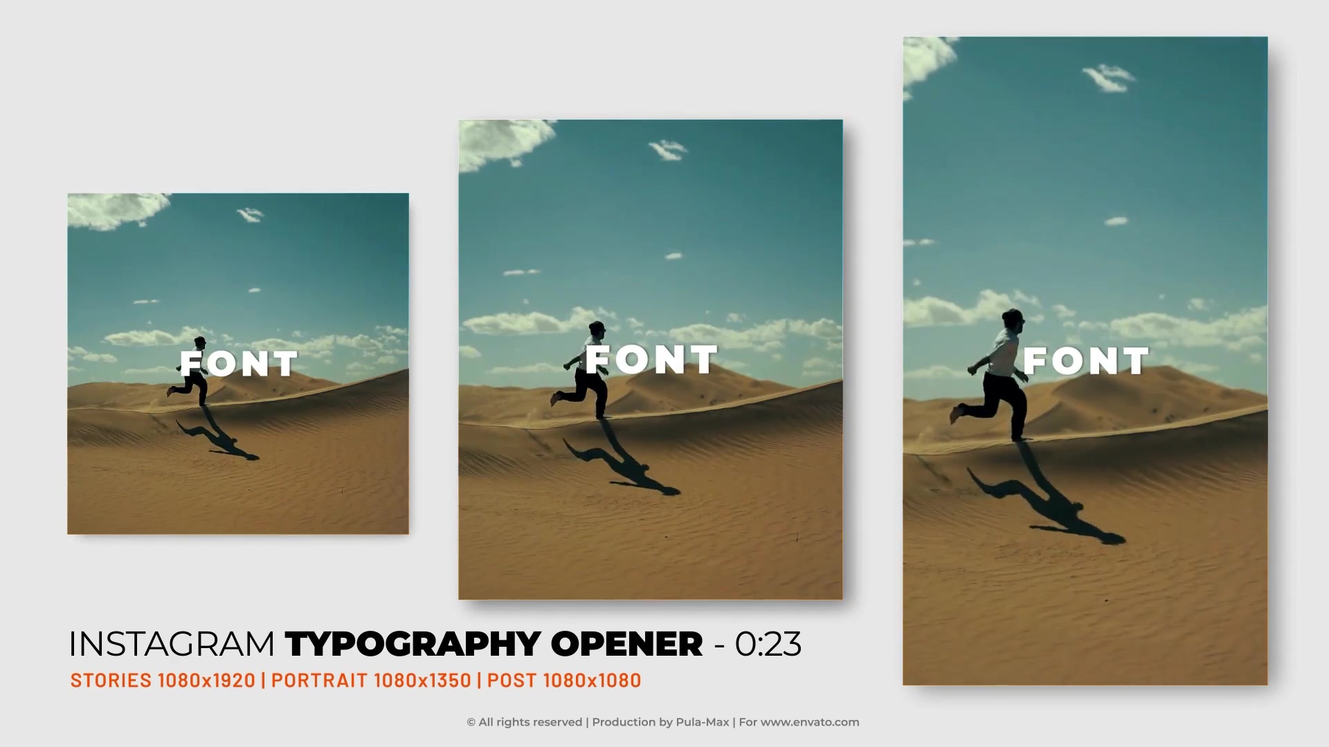 Instagram Typography Opener Videohive 35302983 After Effects Image 7