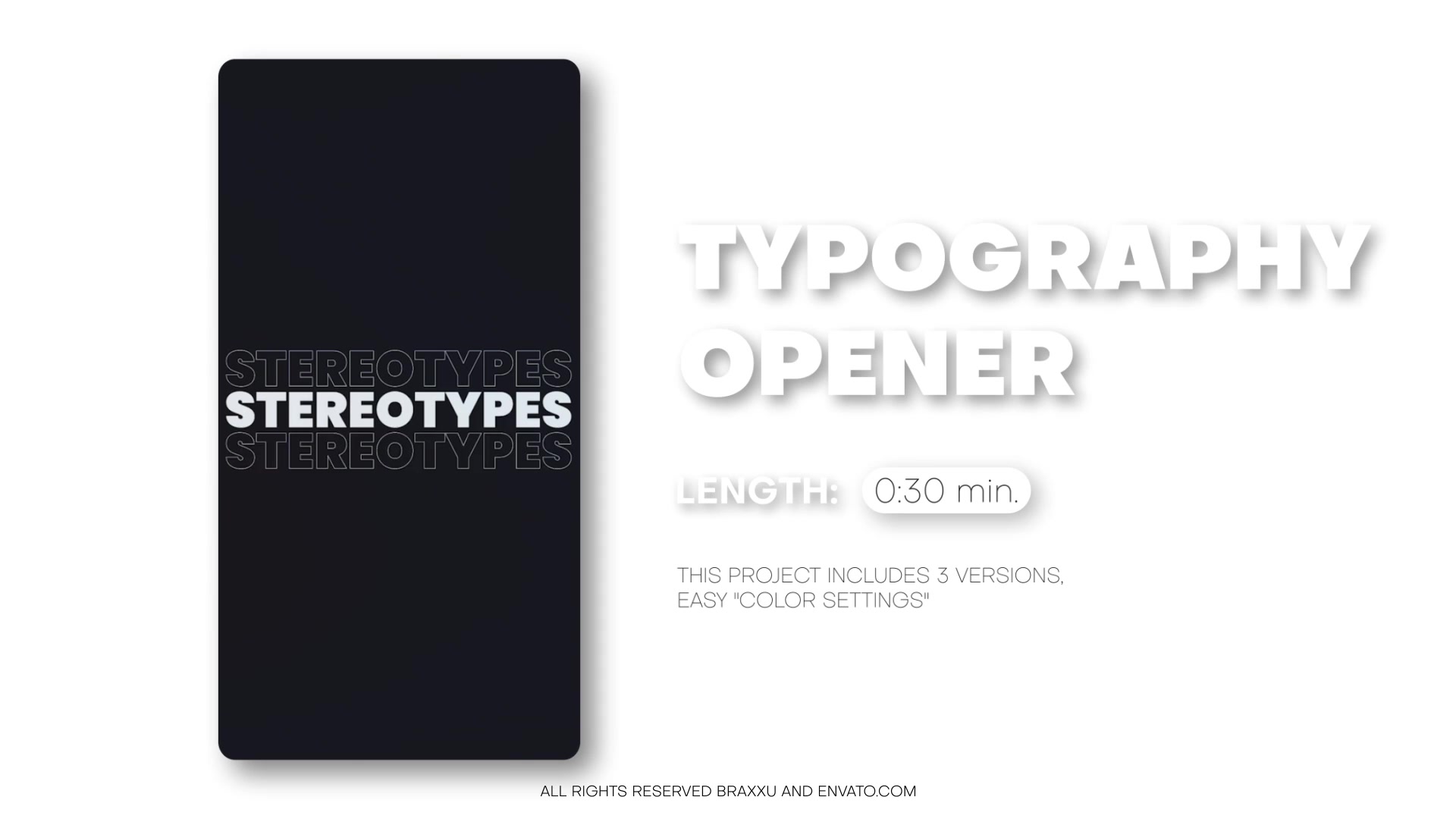 Instagram Typography Opener Videohive 34221988 After Effects Image 4