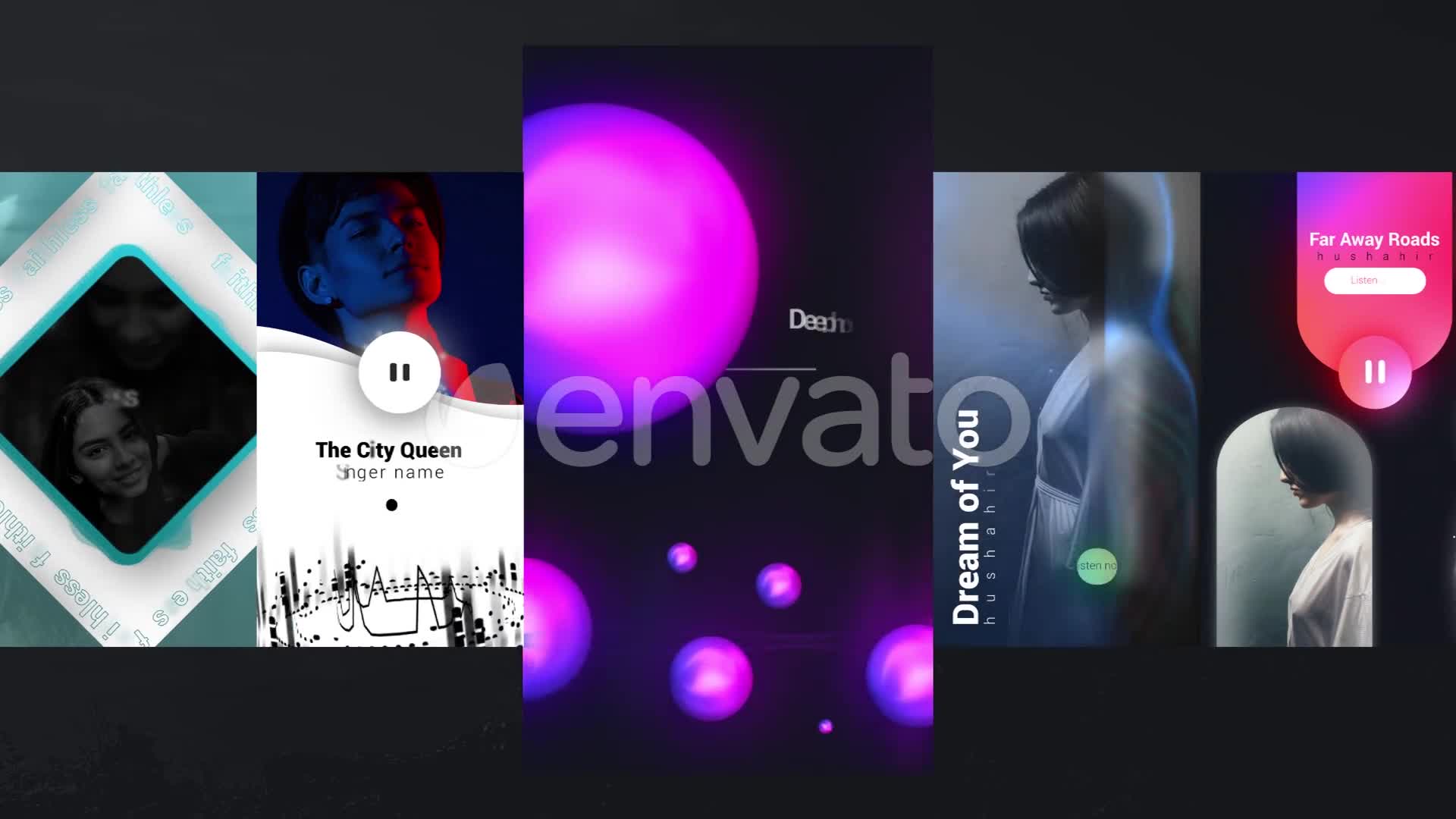 Instagram Unique Music Stories Videohive 28590768 After Effects Image 1