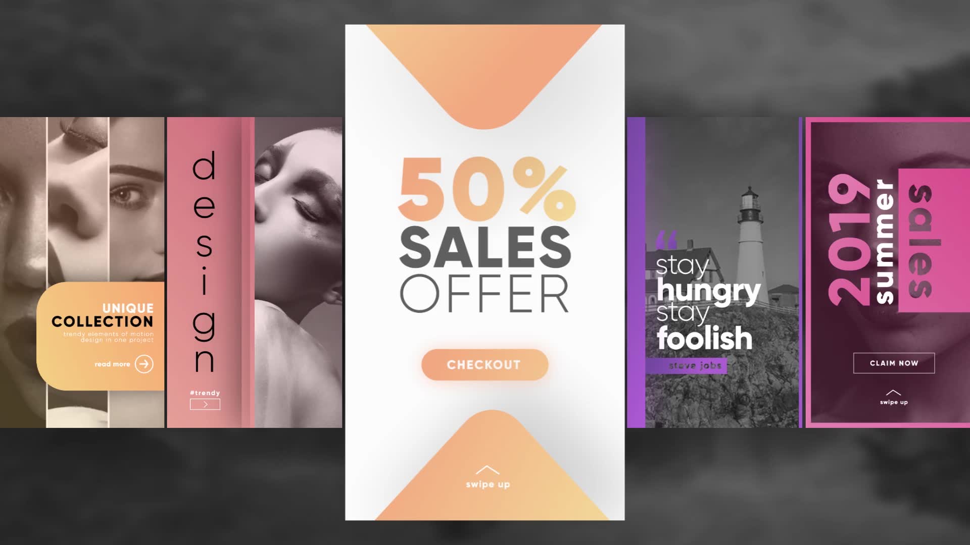 Instagram Unique Stories Videohive 33516570 After Effects Image 2