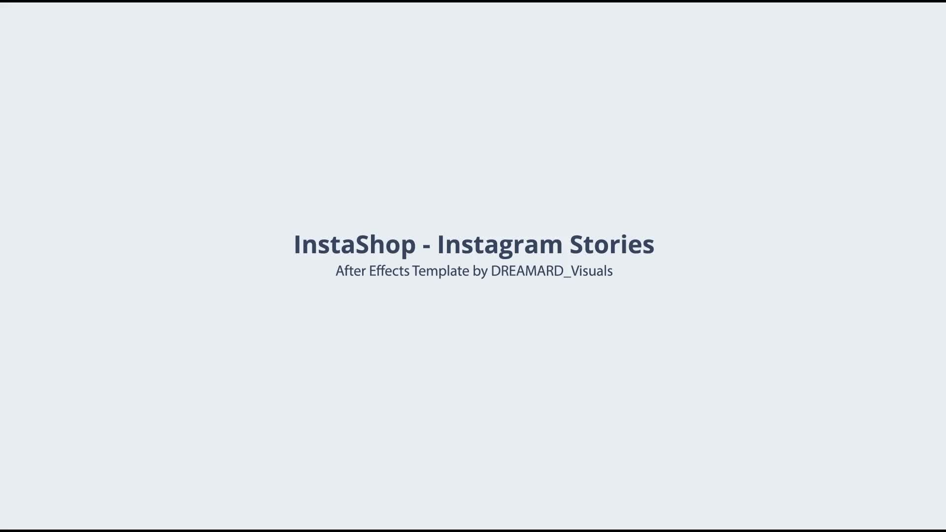 InstaShop Instagram Stories Videohive 23943066 After Effects Image 1