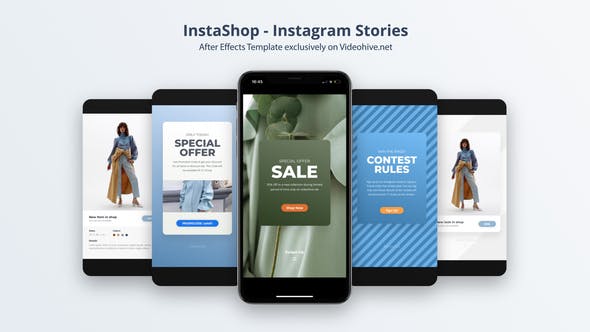InstaShop Instagram Stories - Download 23943066 Videohive
