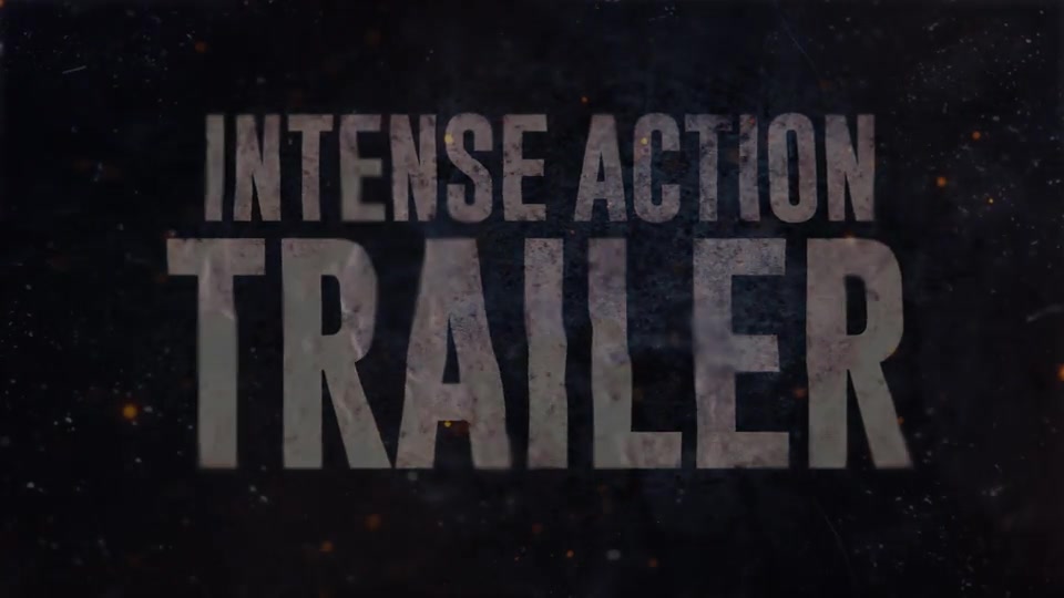 Intense Action Trailer - Download Videohive 13982319