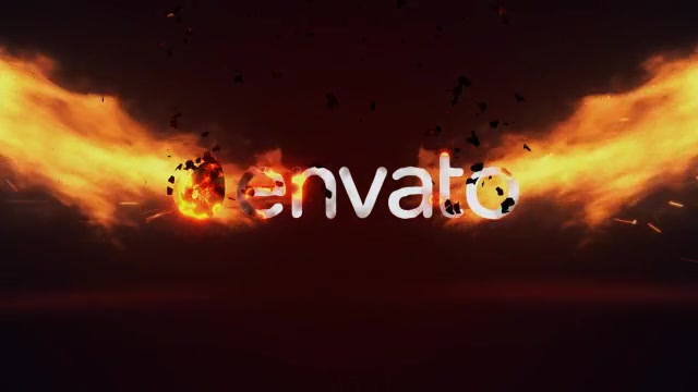 Intense Fire Burn Logo Reveal Videohive 14342086 After Effects Image 3