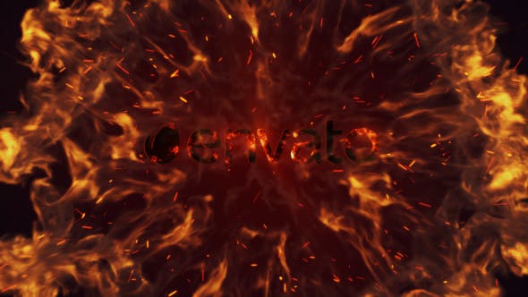 Intense Fire Burn Logo Reveal - Download Videohive 14342086