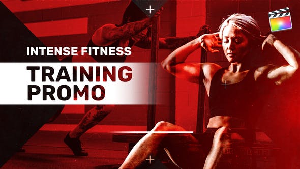 Intense Fitness Training Promo | For Final Cut & Apple Motion - Download 32538258 Videohive