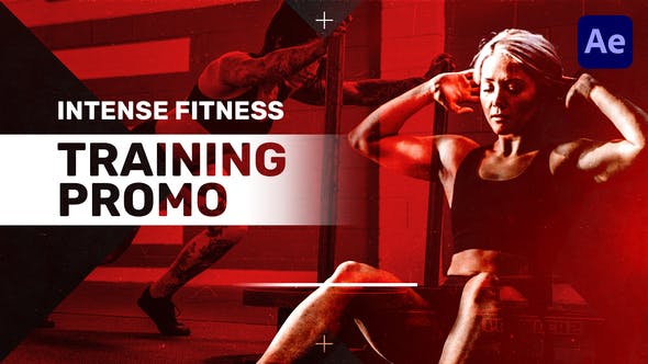 Intense Fitness Training Promo - Videohive 30594600 Download
