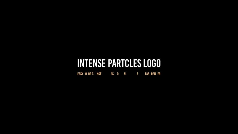 Intense Particles Logo Videohive 20211086 After Effects Image 1