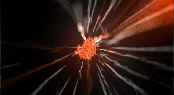 Intense Particles Logo - 20211086 Videohive Download