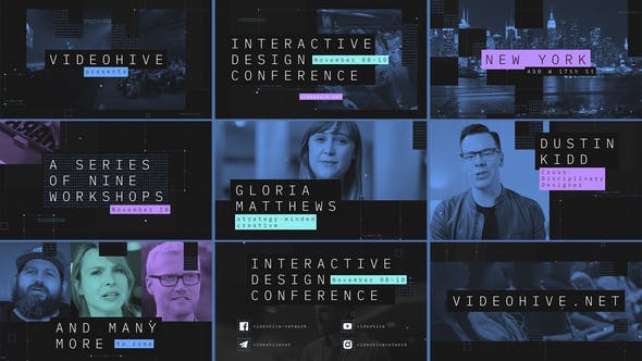 Interactive Design Conference Event Promo - 25399411 Download Videohive