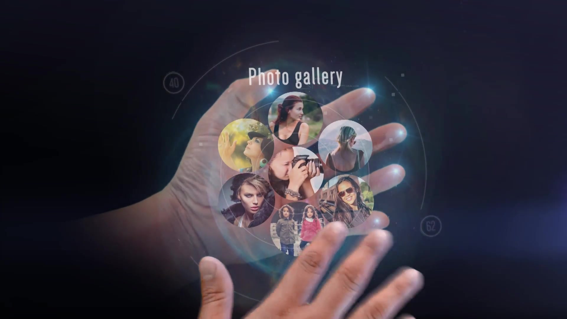 Interactive Hand Hologram Opener - Download Videohive 19419859