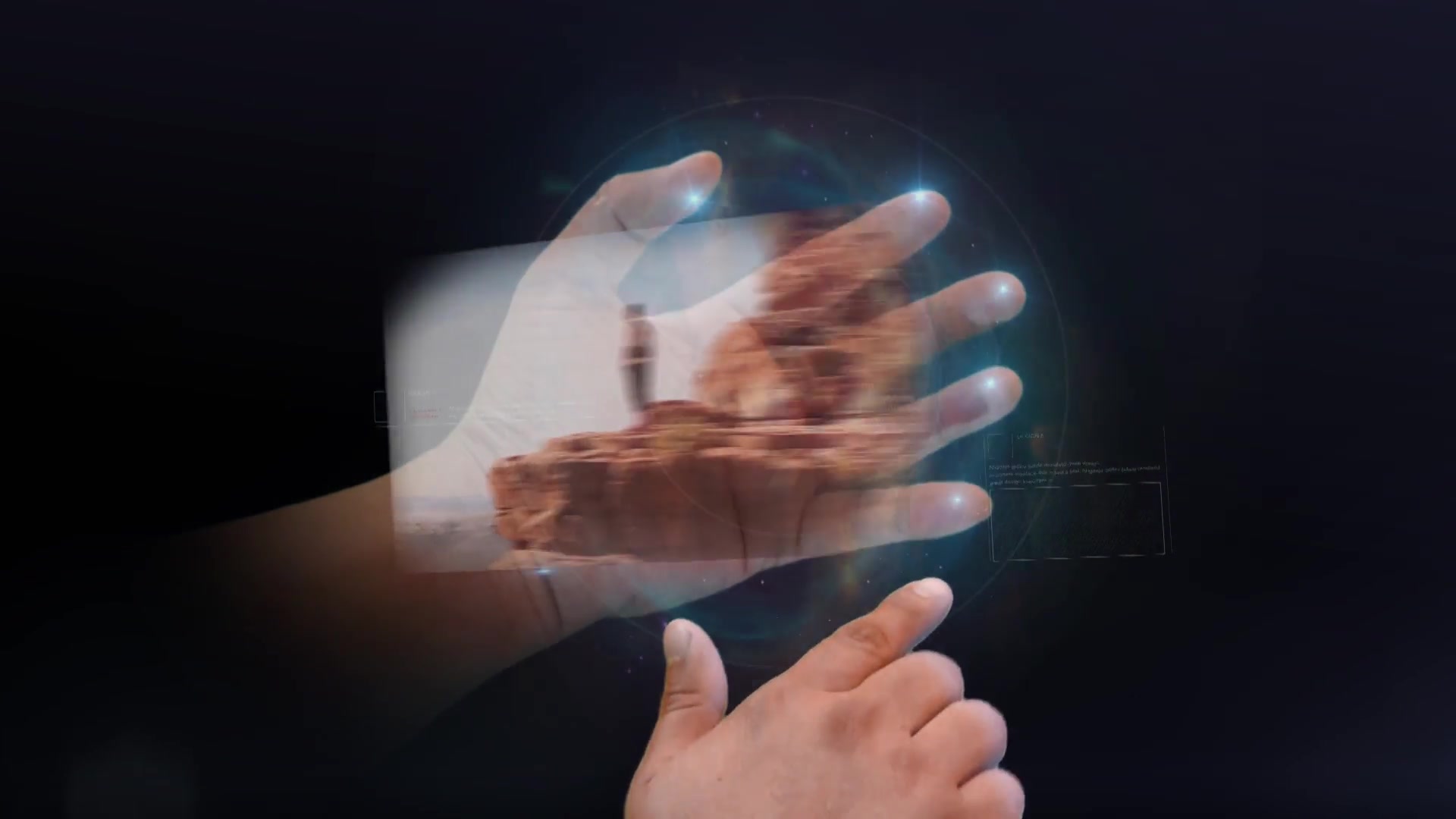 Interactive Hand Hologram Opener - Download Videohive 19419859