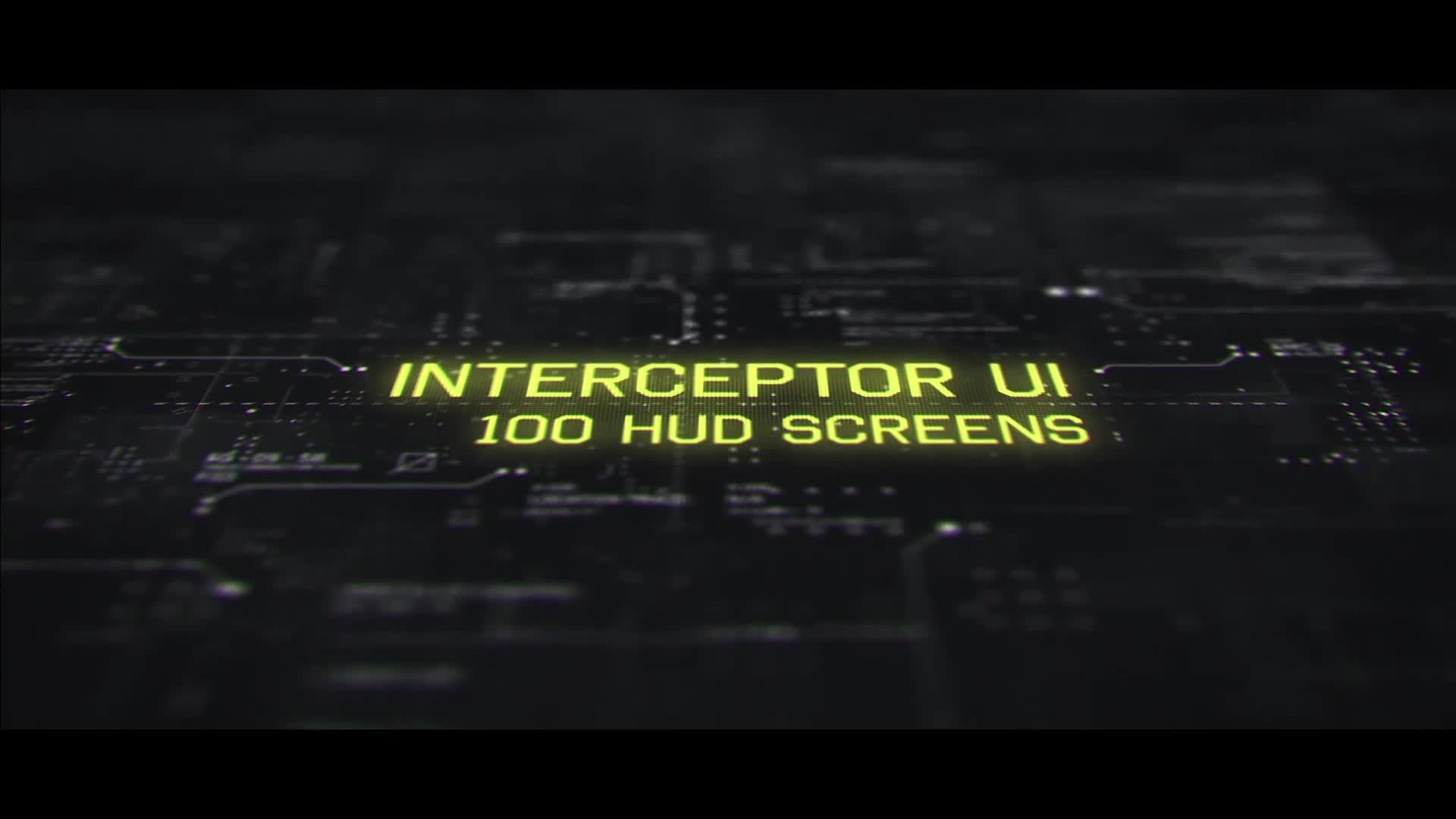 Interceptor 100 UI HUD Screens Videohive 26554673 After Effects Image 1