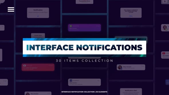 Interfaces Notifications - Videohive Download 40419958