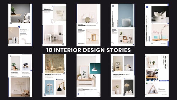 Interior Design Instagram Stories - 36834585 Videohive Download
