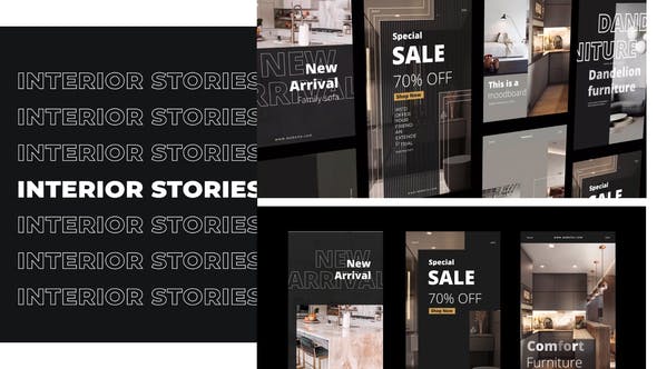Interior Minimal Stories Instagram - 29884624 Videohive Download
